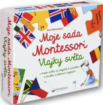 Moje sada Montessori Vlajky světa
