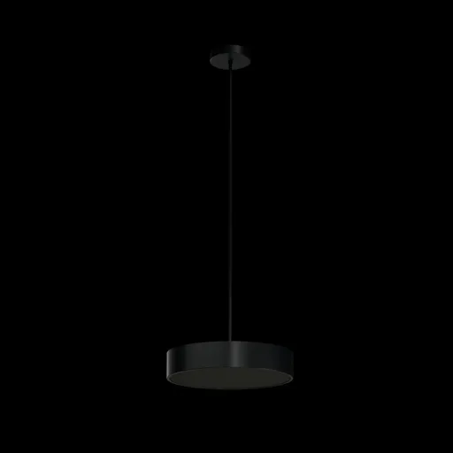 OSMONT KRU60702 KRUGER P2 FC závěsné plastové svítidlo černá IP40 4000 K 34W LED