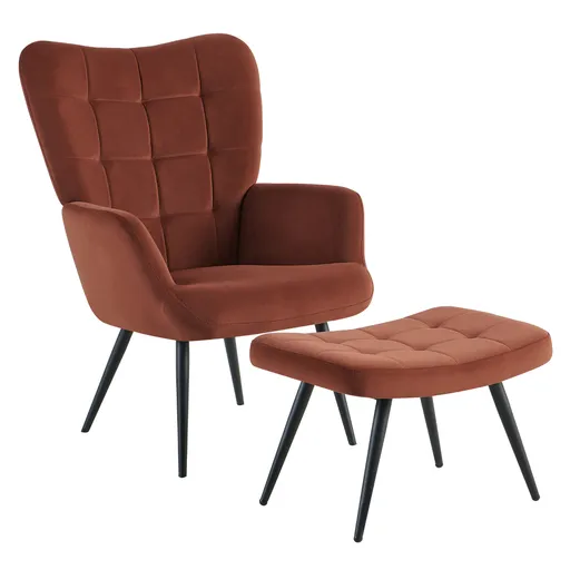 Křeslo s podnožkou HABEN Tempo Kondela