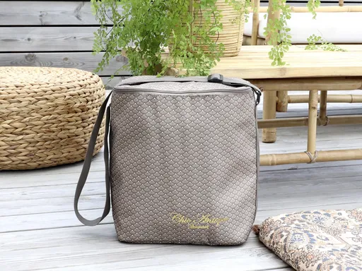 Mocca cestovní termotaška s popruhem Pessac Cooler - 26*16*32cm Chic Antique