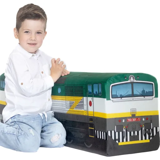 Plyšový vláček Brejlovec - zelený (Velikost Brejlovce: 3XL)