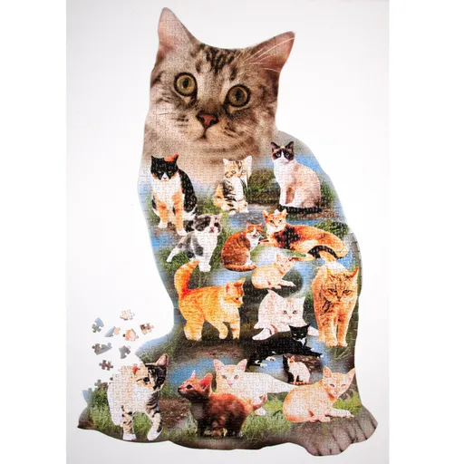 Puzzle kočky