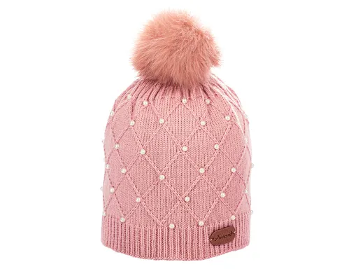 Čepice s perličkami