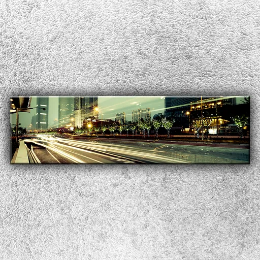 IMPAR Fotografie na plátno Tepny velkoměsta 1 140x40 cm