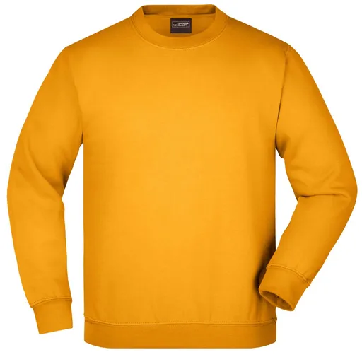 James & Nicholson (Daiber) Dětská mikina bez kapuce JN040k - Zlatě žlutá | 2XL