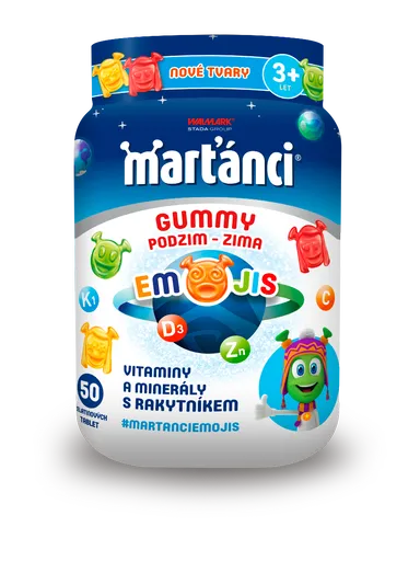 Marťánci Gummy PODZIM - ZIMA 50 ks