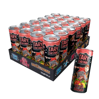Tary Drink - Ice Tea Broskev 0,25l