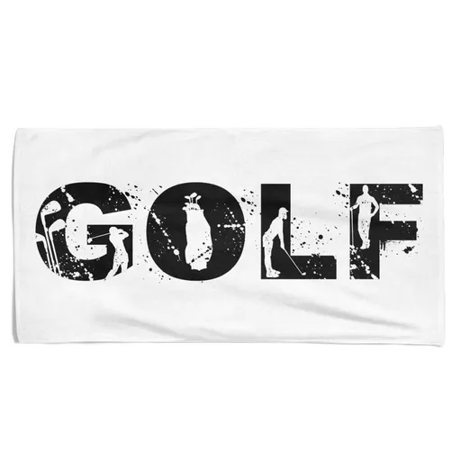 Osuška Golf – silueta (Velikost osušky: 70x140cm)