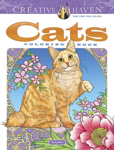 Creative Haven Cats Coloring Book - Marty Noble