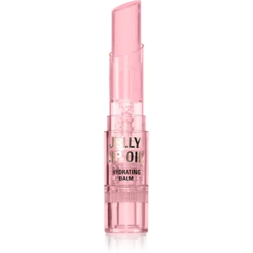 Makeup Revolution Jelly Lip olej na rty s hydratačním účinkem odstín Candy Ice Pink 2.4 g