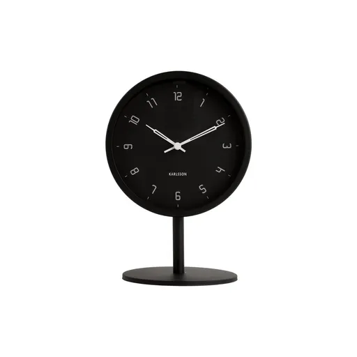 Karlsson 5951BK designové stolní hodiny 23 cm