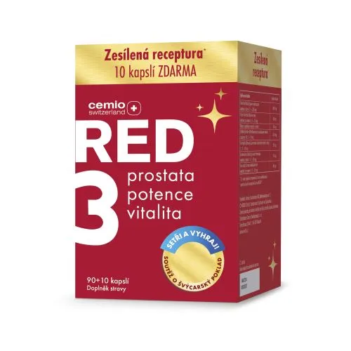 Cemio Cemio RED3 90 + 10 kapslí ZDARMA