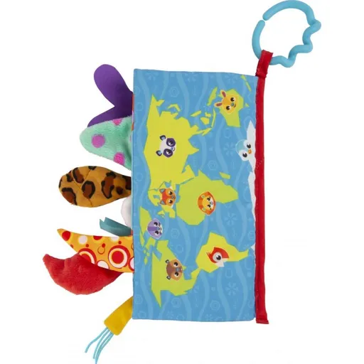 Playgro Textilní knížka se zvířecími ocásky