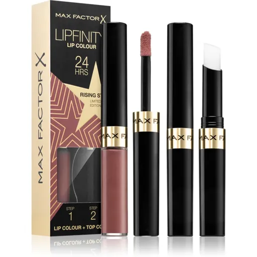 Max Factor Lipfinity Rising Stars dlouhotrvající tekutá rtěnka s balzámem odstín 082 Stardust 1 ks