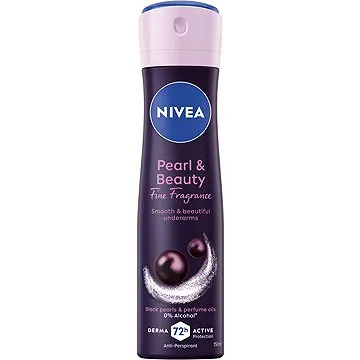 NIVEA Antiperspirant Sprej Pearl&Beauty Black 150 ml (9005800356112)