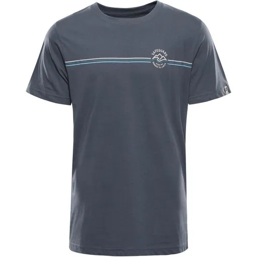 ALPINE PRO TERMES 3 Pánské tričko, tmavě šedá, velikost