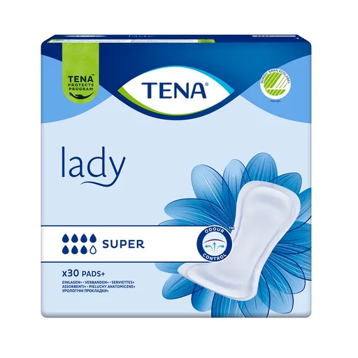 Tena Lady Super inkontinenční vložky 30 ks