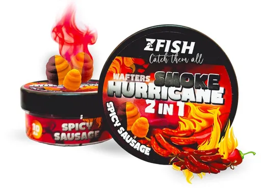 Zfish Nástraha Smoke Hurricane Wafters 2in1 - Spice Sausage,Zfish Nástraha Smoke Hurricane Wafters 2in1 - Spice Sausage