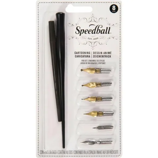 Kaligrafická sada Speedball 6+2ks 2966