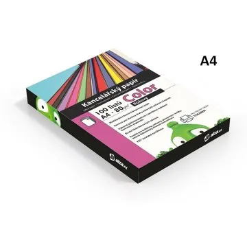 Alza Color A4 růžový 100 listů (55078)