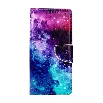 TopQ Pouzdro Samsung A14 5G knížkové Vesmír 94239 (94239)