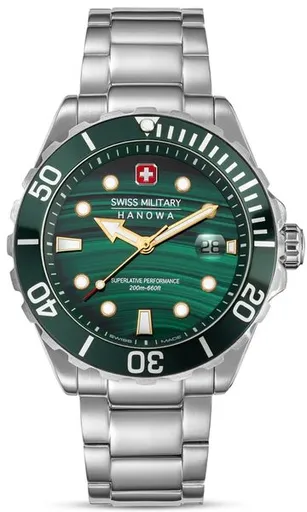 Swiss Military Hanowa OFFSHORE DIVER GREEN WATER SMWGH0005804