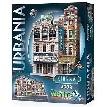 Wrebbit 3D puzzle Urbania: Kino 300 dílků (665541005022)