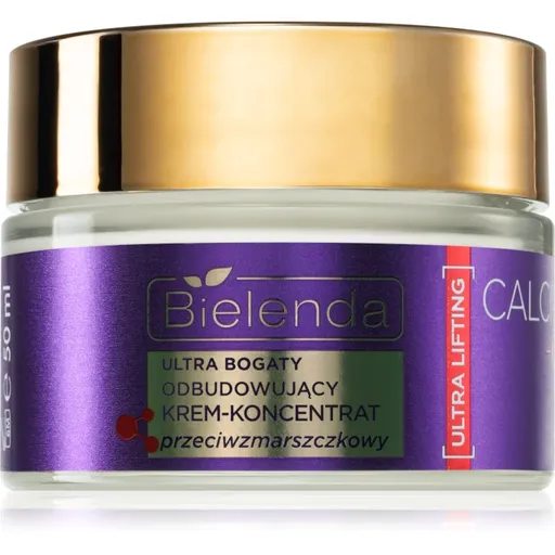 Bielenda Calcium + Q10 Ultra rich rebuilding cream anti-wrinkle concentrate for the night regenerační protivráskový krém na noc 50 ml