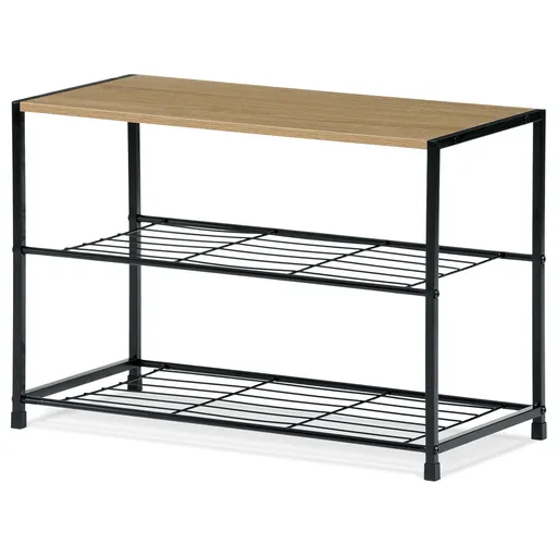 Botník GD-413 OAK Leik, 3 police, 63 x 30 x 43,5 cm, 3 patra