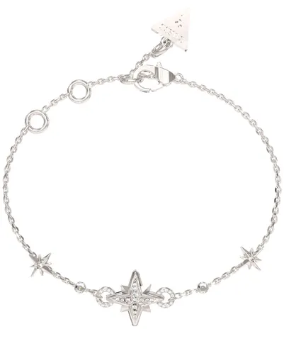 Guess Slušivý ocelový náramek Guess In The Sky JUBB03330JWRH 21 cm