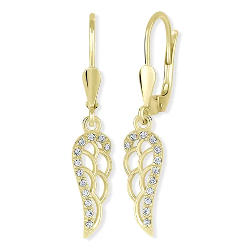 Soliter Jedinečné náušnice ze žlutého zlata 745 239 001 01050 0000000