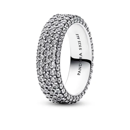 Pandora Nadčasový pavé prsten Timeless 192634C01 52 mm