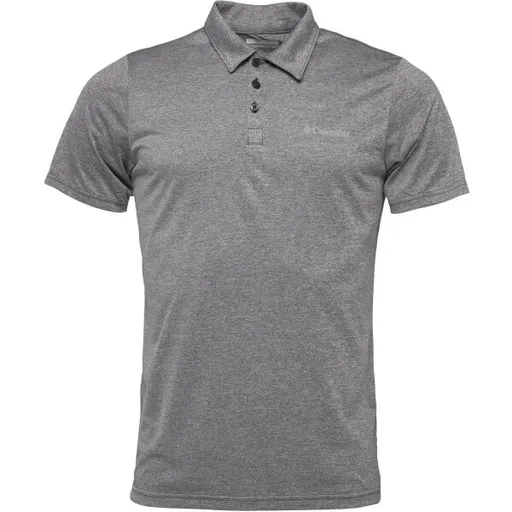 Columbia HIKE POLO Pánské polo triko, šedá, velikost