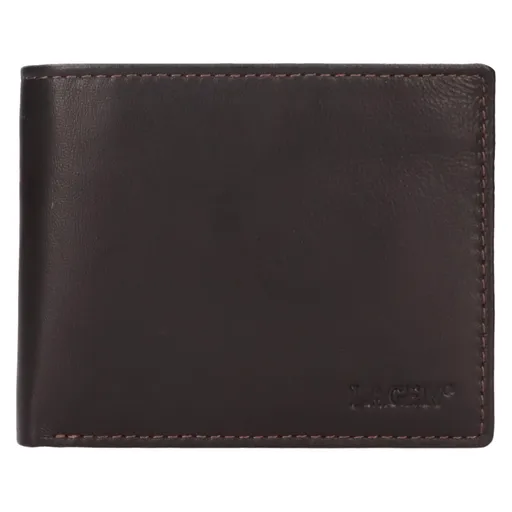 Pánská kožená peněženka Lagen Geatan - hnědá