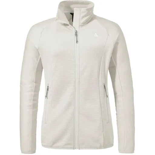 Schöffel CASCATA Dámská fleecová mikina, bílá, velikost