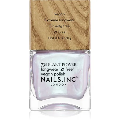 Nails Inc. Plant Power dlouhotrvající lak na nehty odstín Eco Glow 14 ml