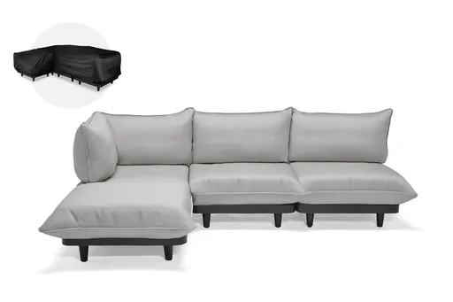 Zahradní sedací souprava paletti set large, více variant - Fatboy Barva: royal wolf grey