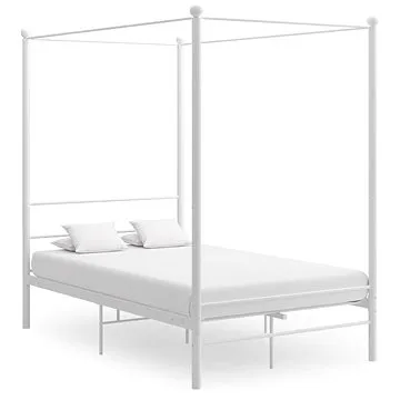 Shumee s nebesy bílý kovový 120×200 cm , 325058 (325058)