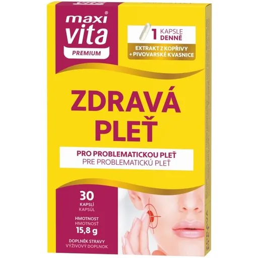VITAR MAXI VITA PREMIUM ZDRAVÁ PLEŤ (AKNESTOP) 30 TAB Doplněk stravy, , velikost