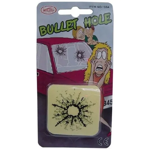 HM Studio Žertovný předmět falešná prasklina na skle