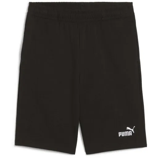 Puma ESSENTIALS NO1 LOGO JERSEY SHORTS 10 B Chlapecké šortky, černá, velikost