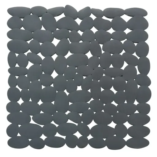 Spirella Protiskluzová podložka do sprchy MARATHON, tmavě šedá, 54 x 54 cm