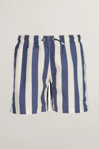 PLAVKY GANT STRIPED SWIM SHORTS DUSTY NAVY