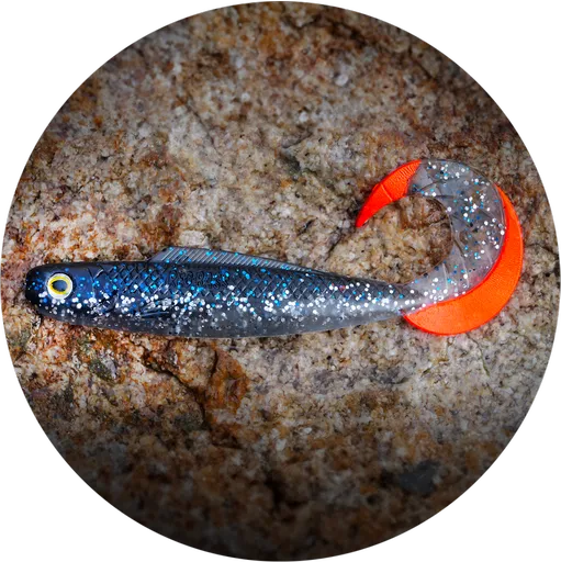 Redbass gumová nástraha twister kixter super natur rt uv - xxl 200 mm 50,7 g