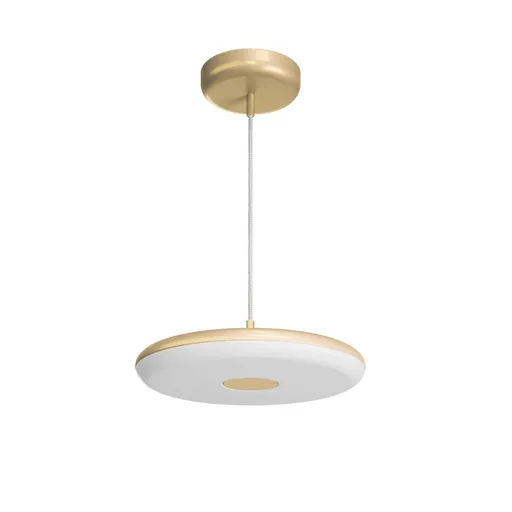 OSMONT ZET60554 ZETA ST1 FP závěsné plastové svítidlo zlatá / bílá IP40 4000 K 31W LED