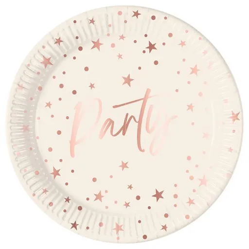 PROCOS TALÍŘE PAPÍROVÉ PARTY 8KS, 23 CM