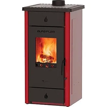 Alfa Plam ELITA 3*CV ECO, krbová kamna, červená, 8 kW (1050004832)