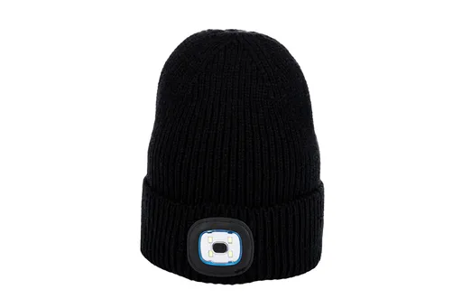 Dětská čepice s předním a zadním LED světlem