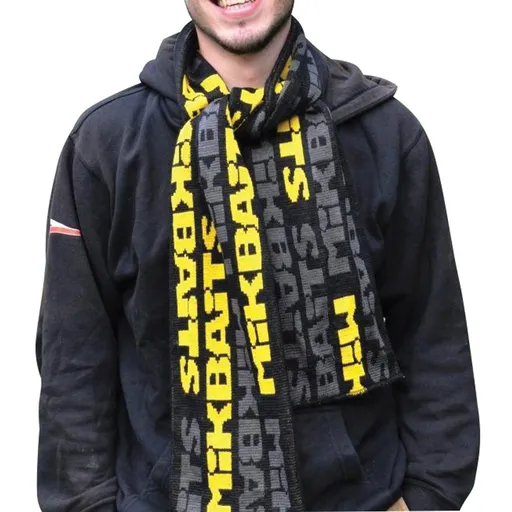 Mikbaits Šála černo/šedo/žlutá,Mikbaits Šála černo/šedo/žlutá