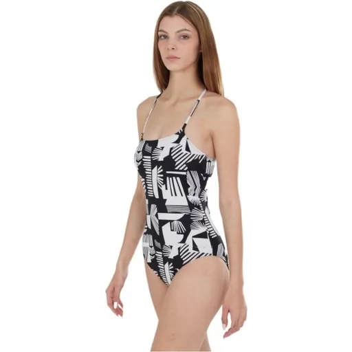 FUNDANGO LORIDA Dámské jednodílné plavky, černá, velikost